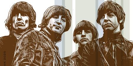 60 jaar Rubber Soul van The Beatles