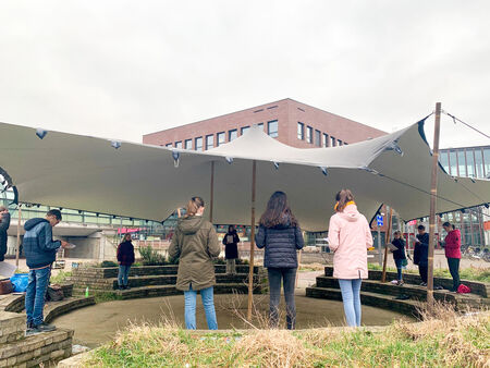 Amfitheater De Droomcirkel voor cultuurlessen buiten