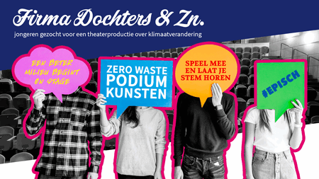 Doe mee aan de theaterproductie: Firma Dochters & Zn.