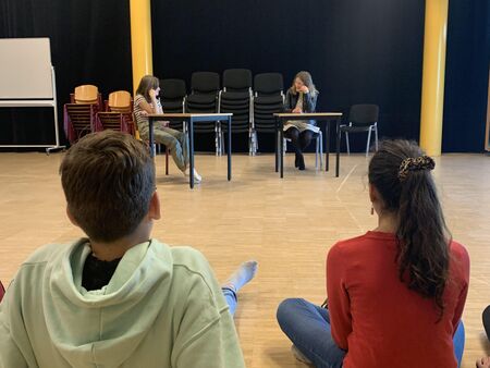 Eerste lesweek Jeugdtheaterschool Aan de Slinger groot succes