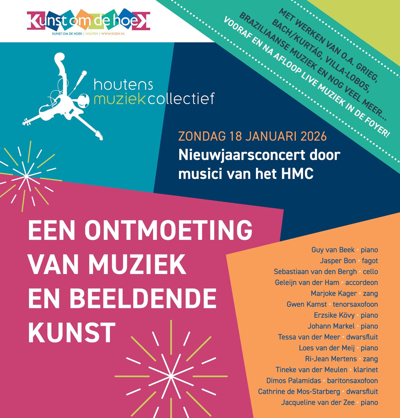 Nieuwjaarsconcert Houtens Muziek Collectief