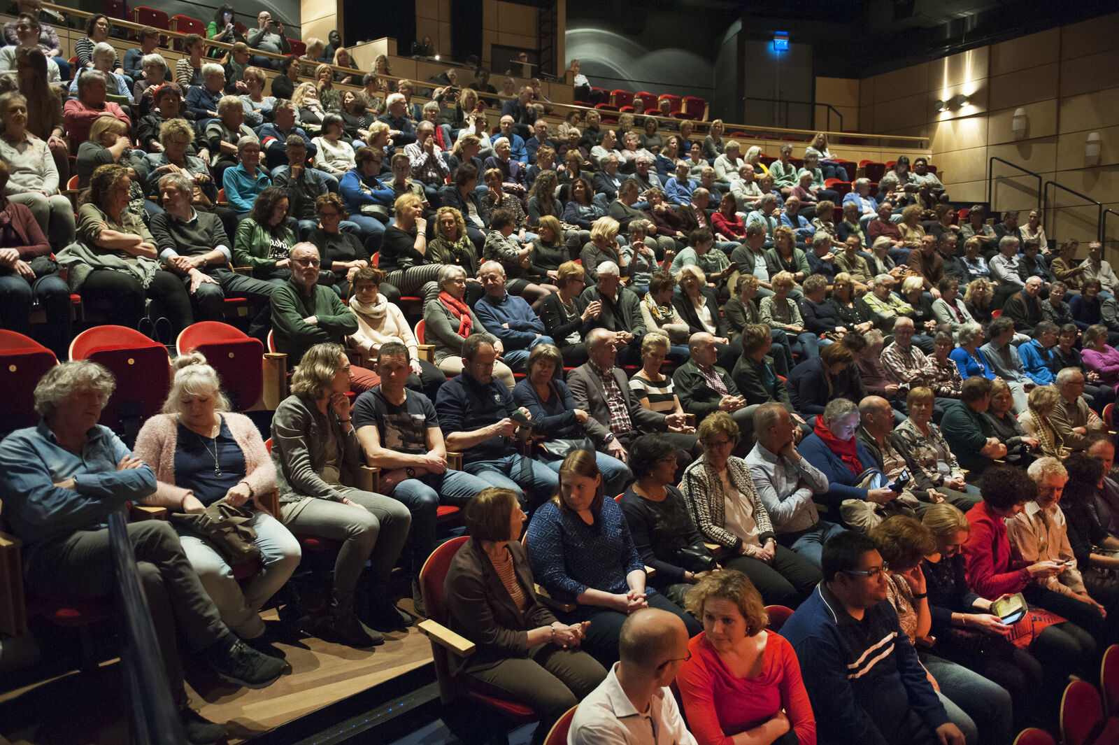 Plattegrond Theaterzaal en Kleine Zaal