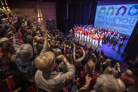 Ruim 500 zangers tijdens het Korenfestival!