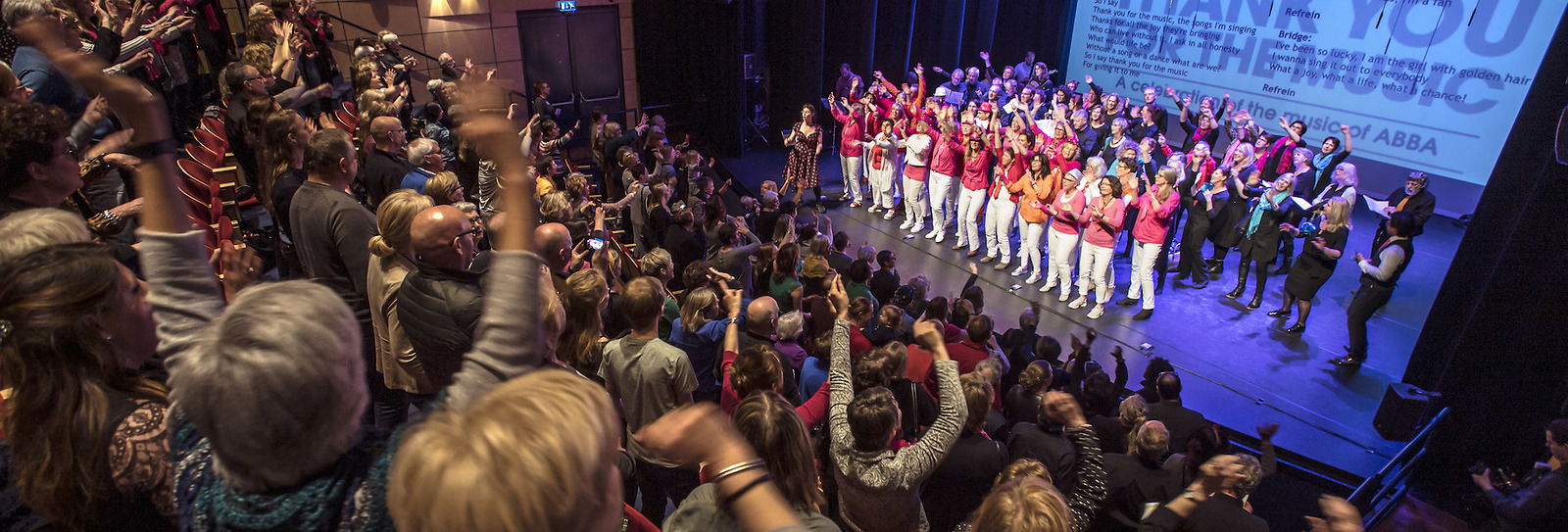 Ruim 500 zangers tijdens het Korenfestival!