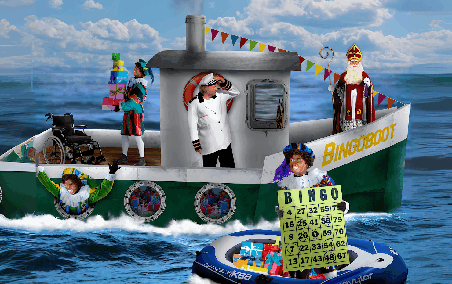 Sint & Piet: Vaar mee op de Bingoboot!
