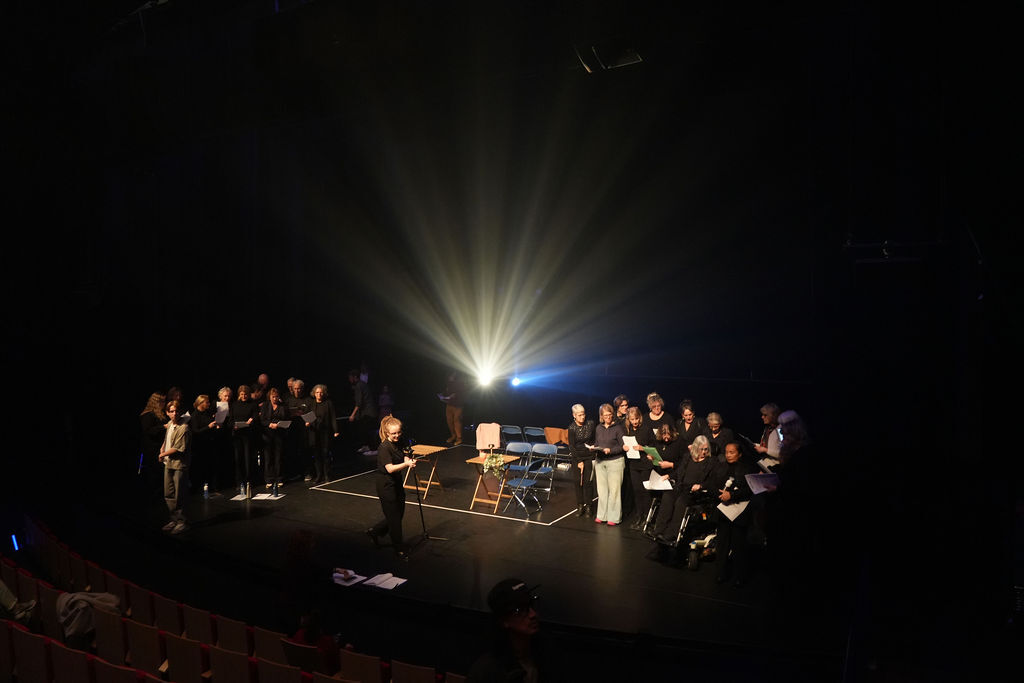 Vierde ensemble-repetitie kerstproductie Onder dezelfde sterren